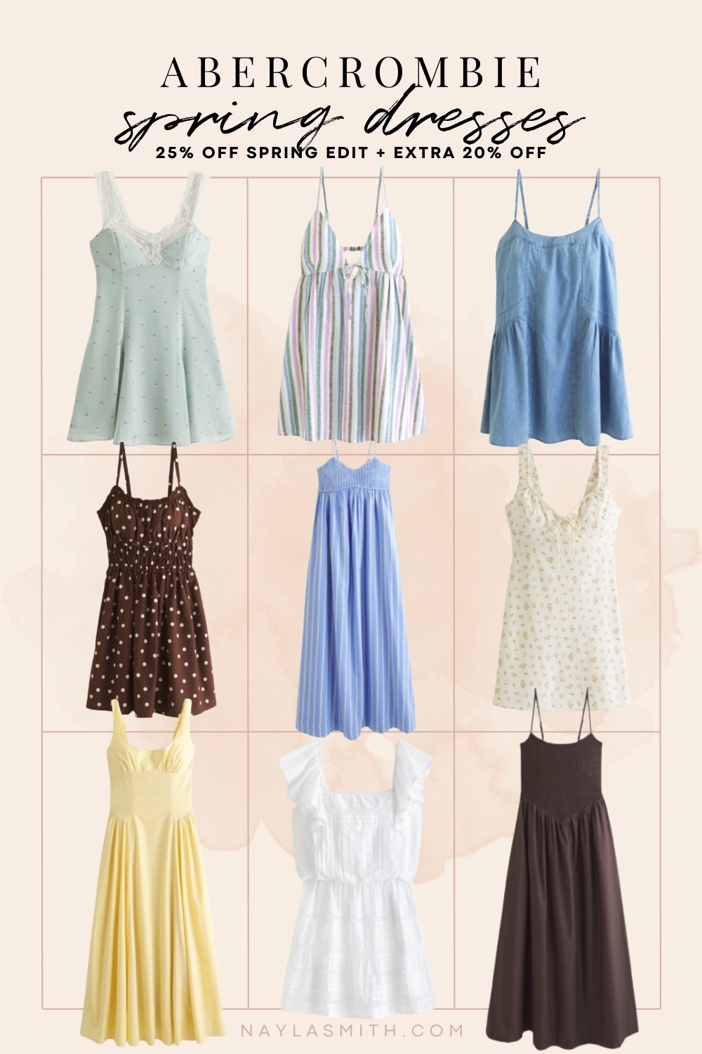 Spring dresses from Abercrombie!! Code AF20 for extra 20% off in app (links will open app if installed). Spring wedding guest dresses, graduation dresses, vacation dresses


#LTKSaleAlert #LTKSeasonal #LTKWedding
