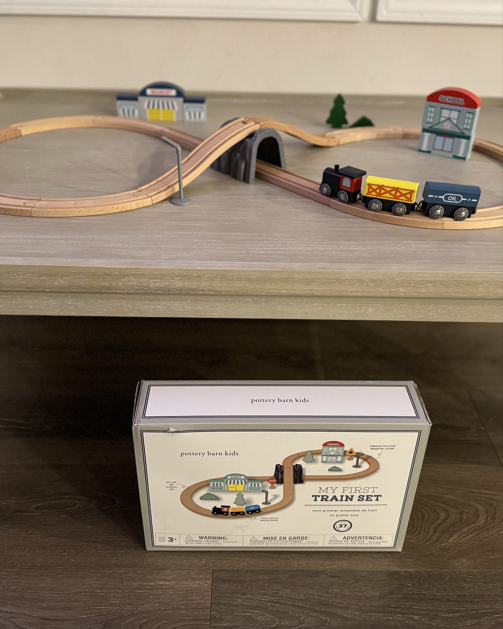 I found the perfect (and high quality) kid activity table & first train set for your toddler ! 🚂🚃 

#LTKFamily #LTKKids #LTKHome