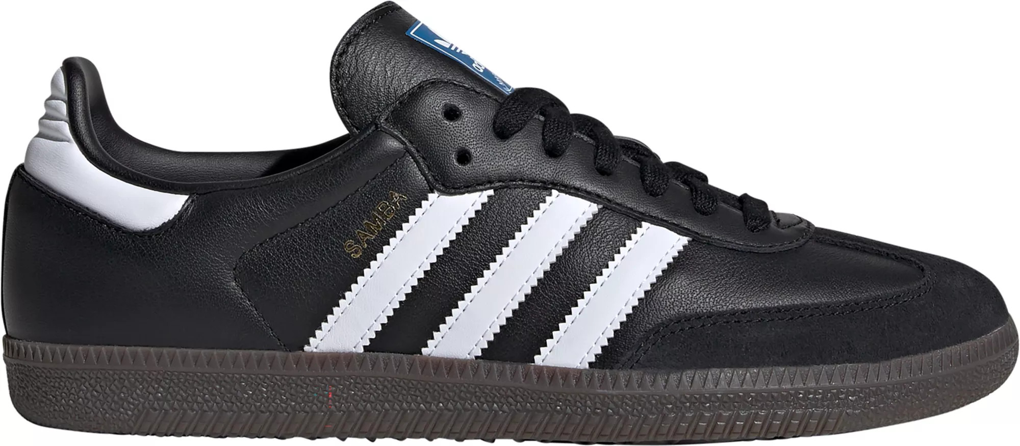 adidas Women's Samba OG Shoes, Size 5.5, Black/Gum | Dick's Sporting Goods