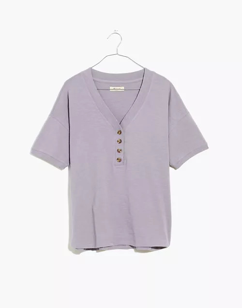 Relaxed Henley Tee | Madewell
