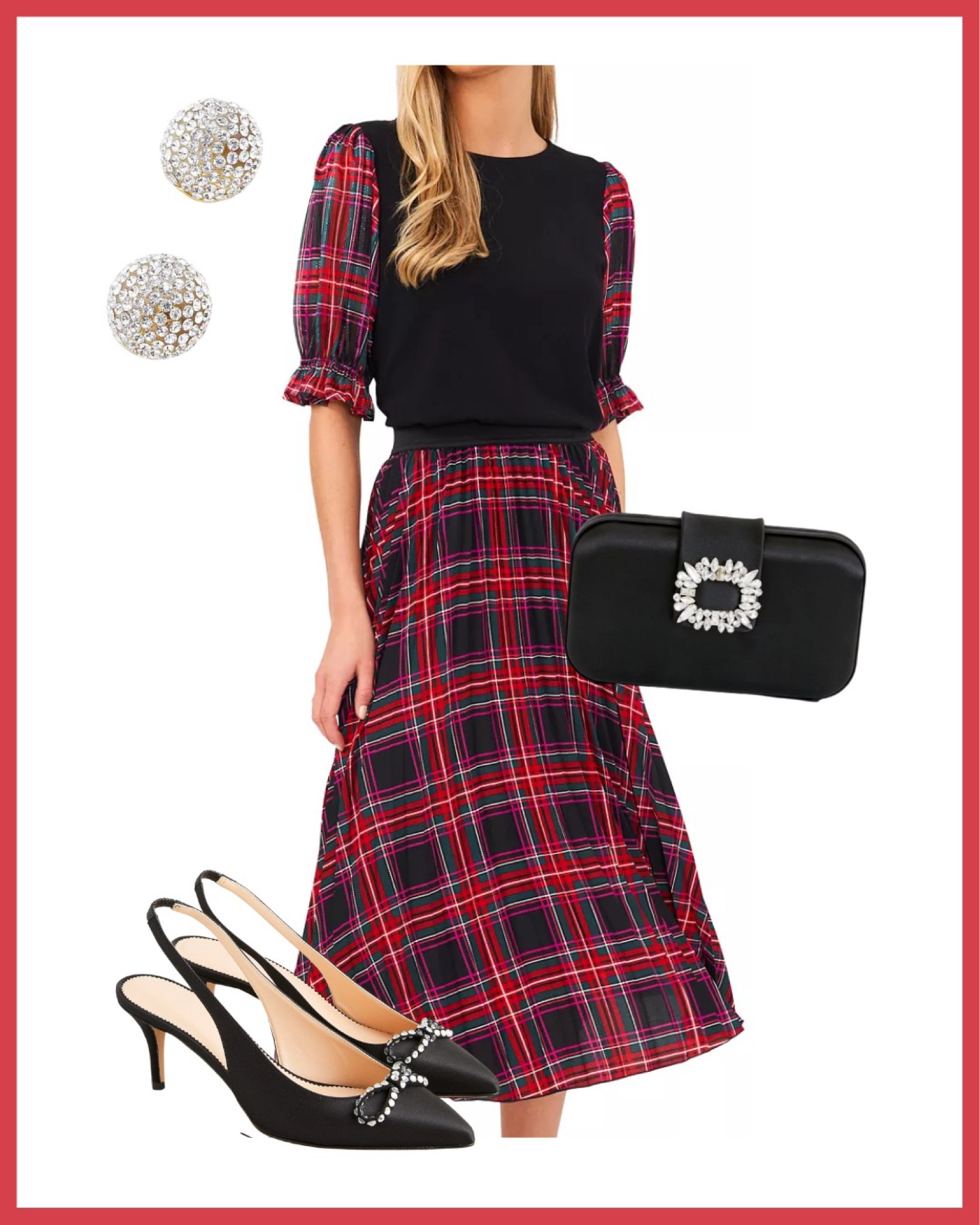 A festive holiday outfit for women! 

#LTKunder100 #LTKHoliday #LTKsalealert