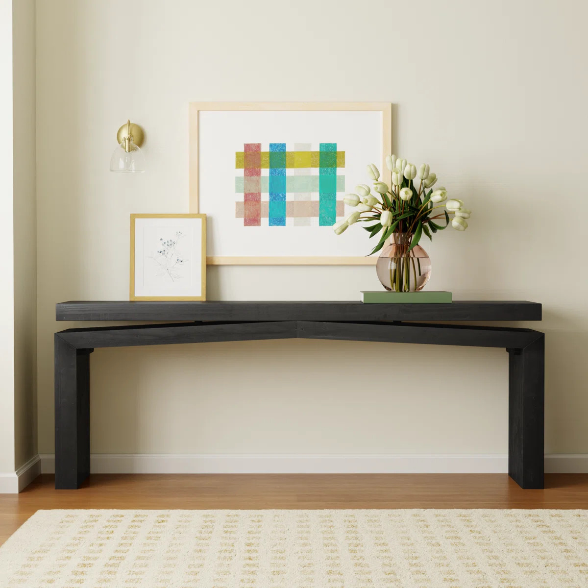 Henn Solid Wood Console Table | Wayfair North America