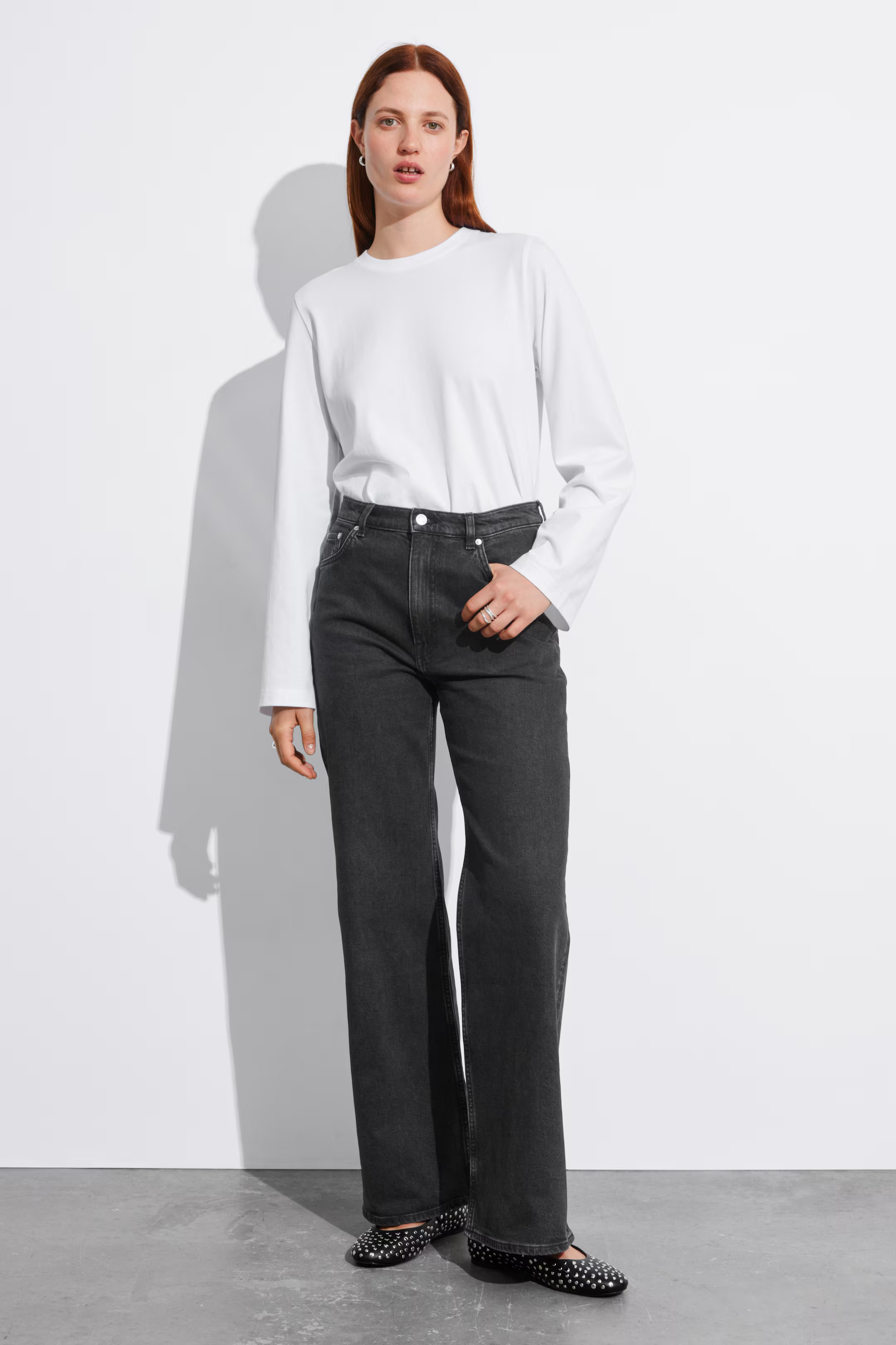 Jeans mit weitem Bein | H&M (DE, AT, CH, NL, FI)
