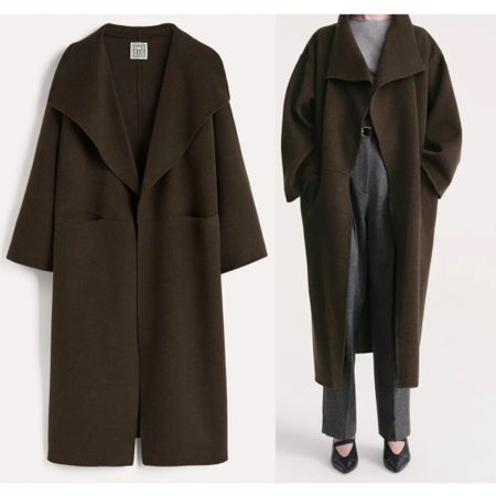 This gorgeous Toteme chocolate brown coat is 25% off with code ND25 🥳🥳🥳🥳

#LTKSeasonal #LTKsalealert #LTKeurope