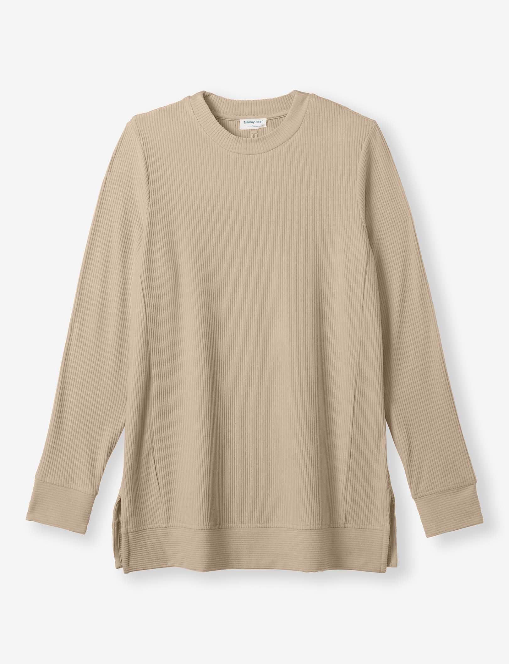 Women's Zen Ribbed Long Sleeve Crew Neck | Tommy John