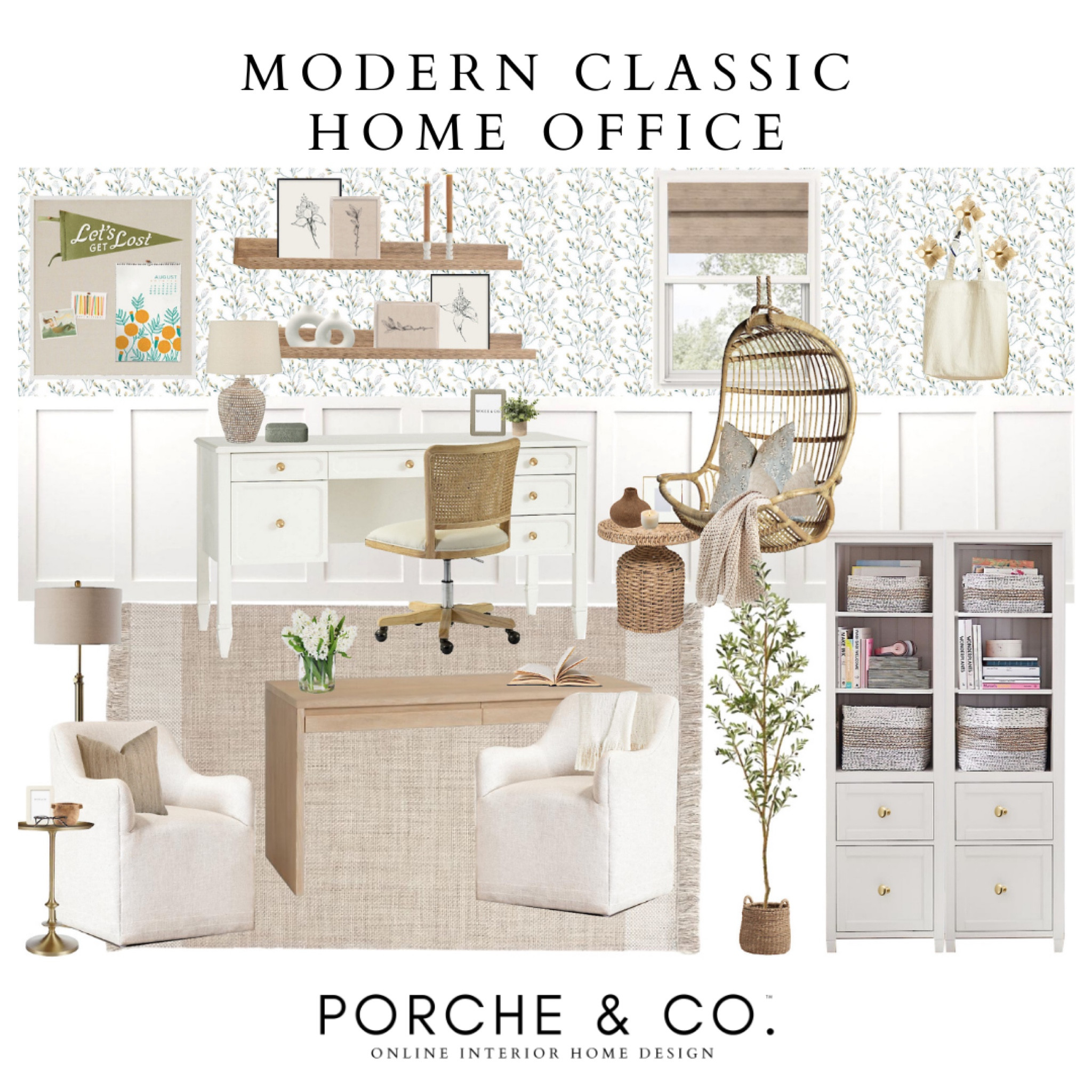 Office inspo, office mood board, hanging chair, kids office, desk, office design, home office inspo 

#LTKsalealert #LTKSeasonal #LTKhome