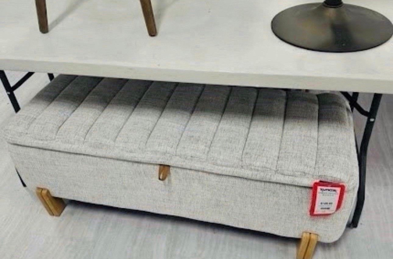 Stop the clutter at the door! Just spotted this stunning textured storage bench and I’m obsessed with the ribbed detailing and those chic light wood legs. It’s the perfect spot to hide away shoes or extra blankets while giving your entryway that high-end, designer feel for a fraction of the price.

#LTKHome

#LTKSaleAlert