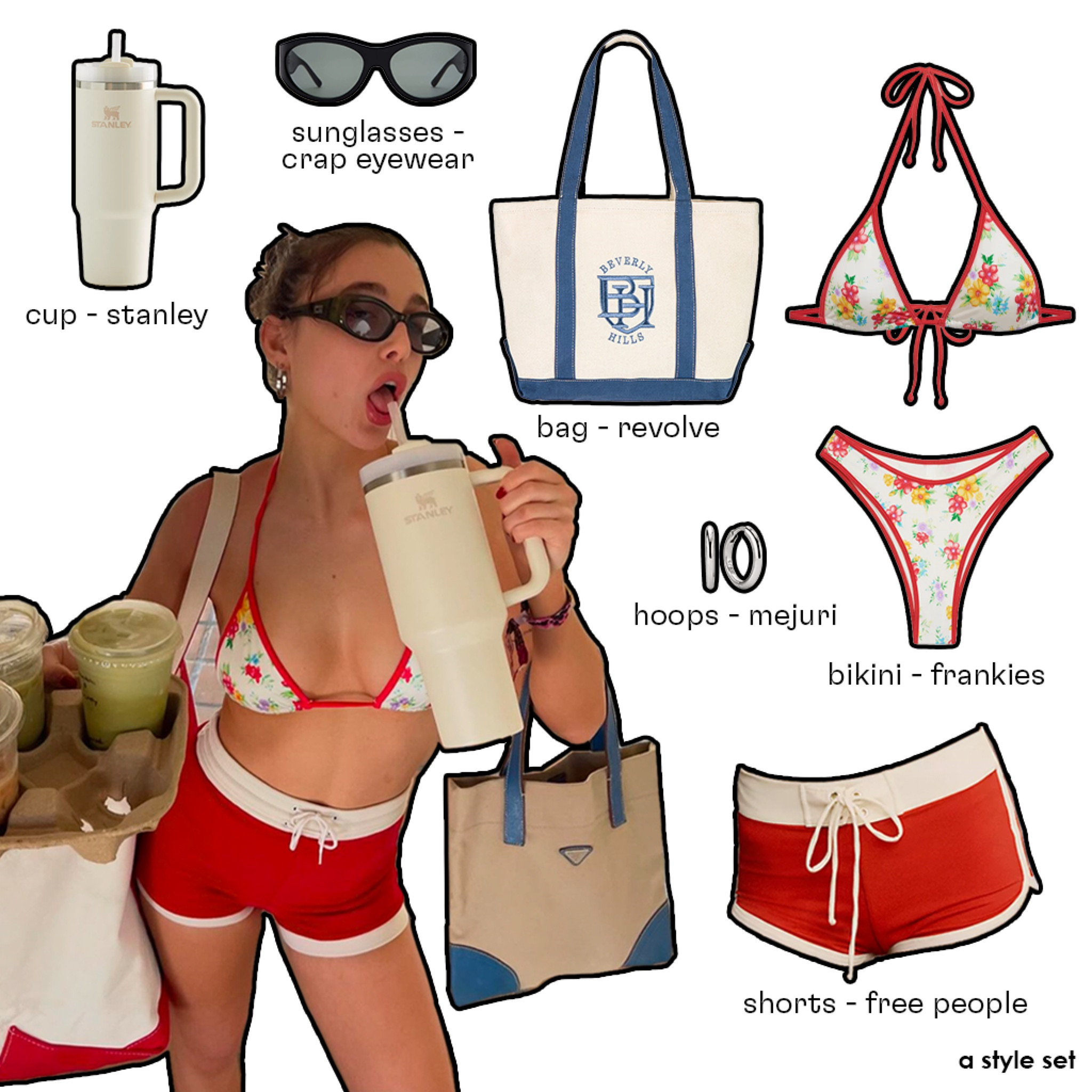 recreating emma chamberlain’s outfit 🍒

#LTKStyleTip #LTKSwim #LTKSeasonal