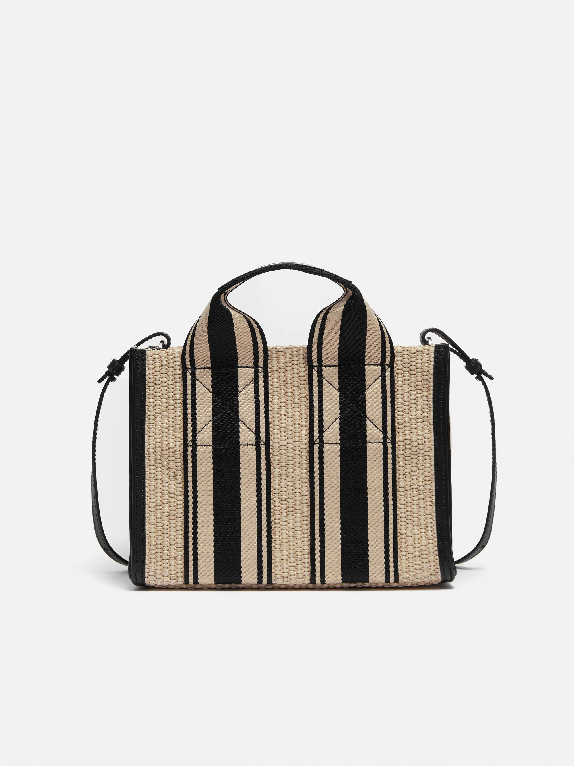 Mini Athena Stripe Woven Tote | Jigsaw (UK)