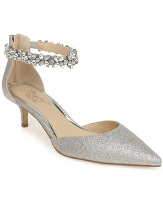 Women's Robles Kitten Heel Evening Pumps | Macy's