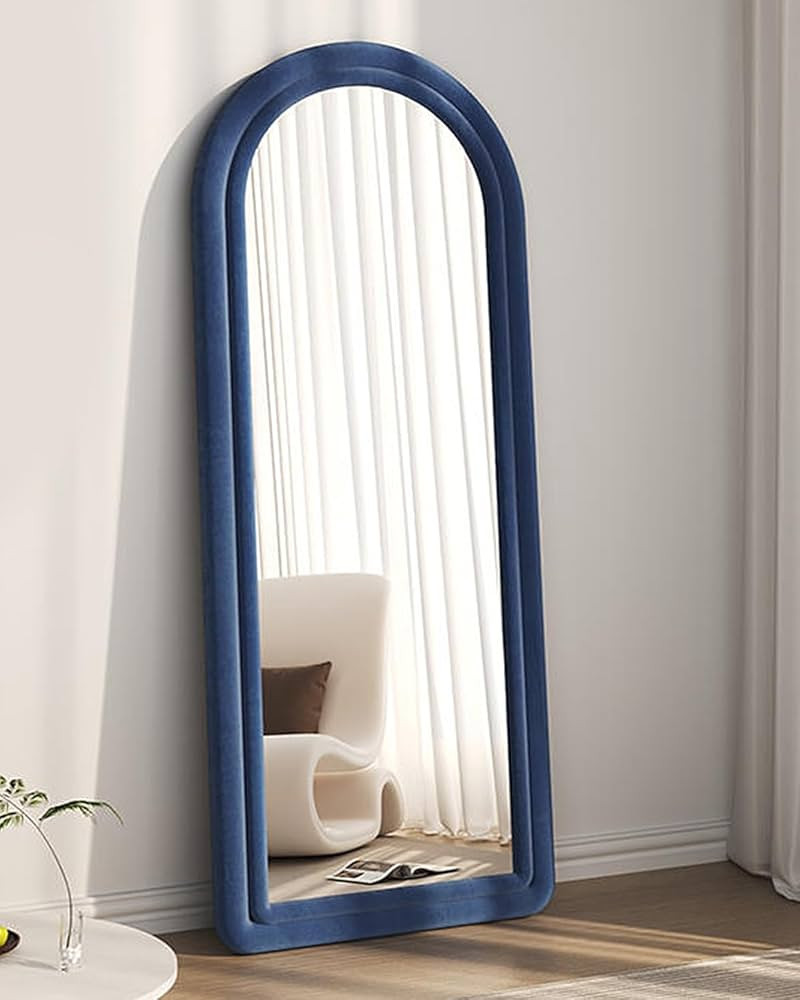 Floor Mirror, Arched Full Length Mirror with Stand, Standing Mirror, 63"x24" Full Body Mirror, La... | Amazon (US)