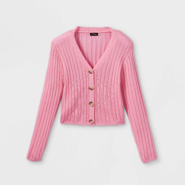Girls' Boxy Cropped Cardigan Sweater - art class™ | Target