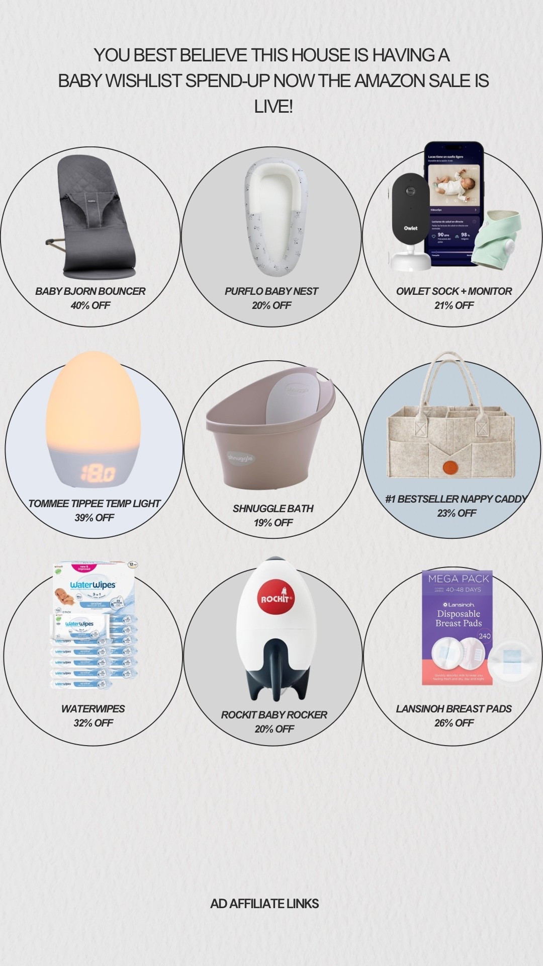 Baby wishlist items from the AMAZON SALE  kits more to come but the sale is so good!! 

#LTKspring #LTKfamily #LTKbaby