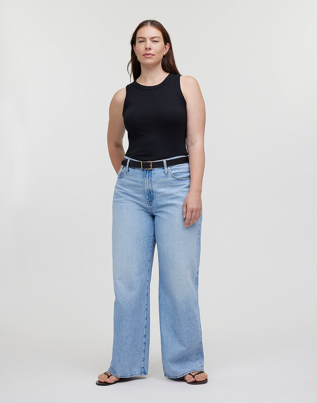 Brightside Rib Cutaway Tank | Madewell