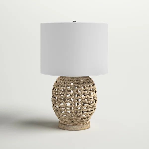 Soffette 23.5" Tan Table Lamp | Wayfair North America