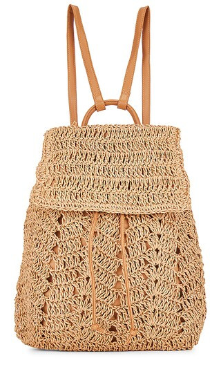 Sunny Days Backpack in Natural | Revolve Clothing (Global)