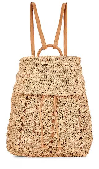 Sunny Days Backpack in Natural | Revolve Clothing (Global)