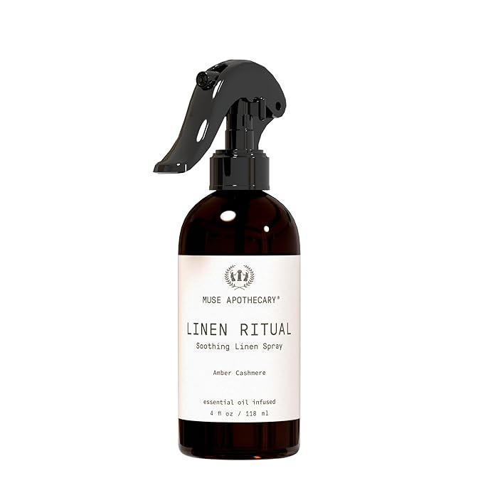 Muse Apothecary Linen Ritual - Aromatic, Soothing, and Relaxing Linen Mist, Laundry and Fabric Sp... | Amazon (US)