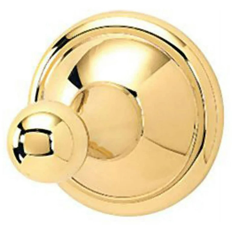 Alno A9280 Yale Traditional Brass 1-1/2" Wide 1-7/8" Projection Single Bathroom Towel Robe | Walmart (US)