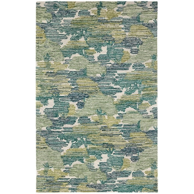 Ladycross Green Hand Hooked Wool Rug | Annie Selke