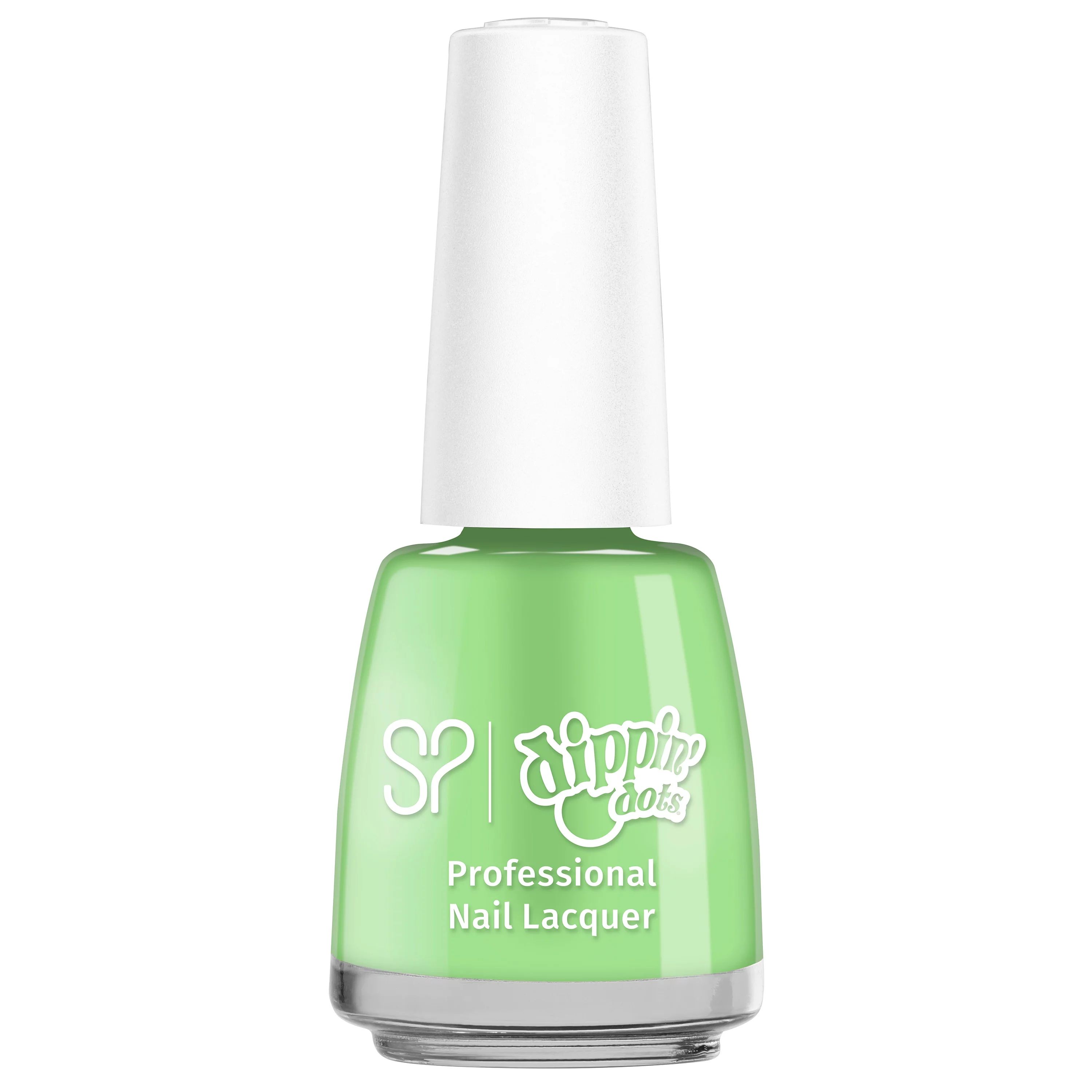Salon Perfect X Dippin' Dots Nail Polish, Lime Ice, 0.5 oz | Walmart (US)