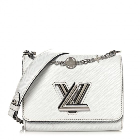 LOUIS VUITTON Epi Flower Jewels Twist Shoulder Bag PM White | FASHIONPHILE | Fashionphile