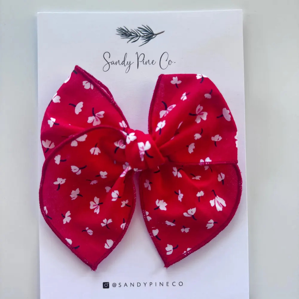 Large White Floral Fable - CLIP ONLY | Etsy (US)