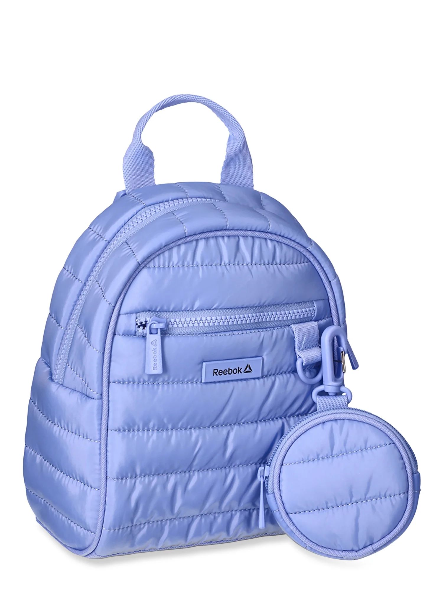 Reebok Women’s Luna Quilted Mini Backpack with Coin Pouch, Cornflower Blue | Walmart (US)