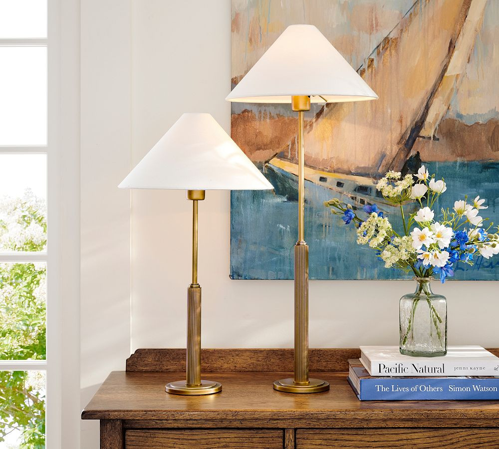 Chambers Metal Table Lamp (24"-32") | Pottery Barn (US)
