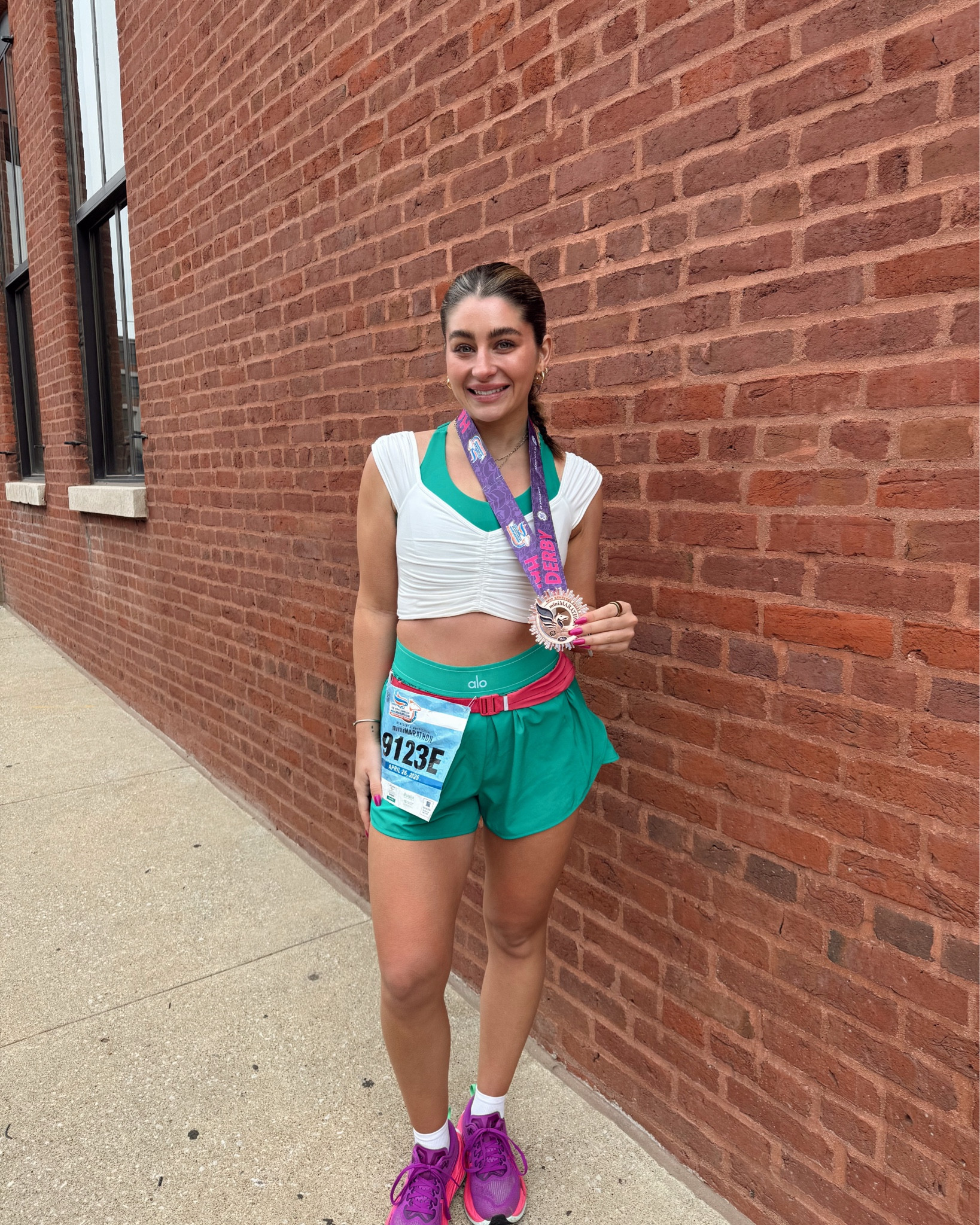 half marathon outfit!!! 
top- xs
bra- s
shorts- xs 

#LTKShoeCrush #LTKActive #LTKGiftGuide