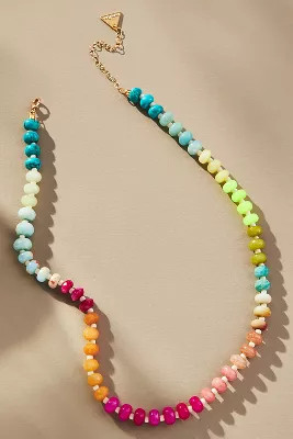 Rainbow Stone Necklace | Anthropologie (US)