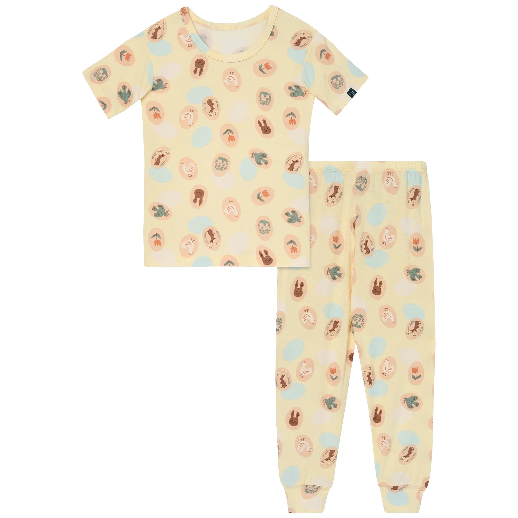 Modern Moments by Gerber Toddler Neutral Super Soft Easter Pajama Set, 2-Piece, Sizes 12M-5T | Walmart (US)