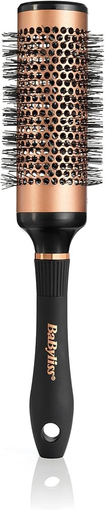 BaByliss Copper Round Hair Brush, Large Thermal 44m Barrel, Round Brush for Blow Drying, Black | Amazon (UK)