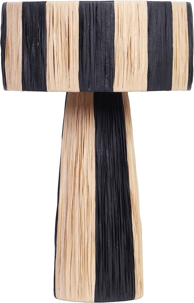 Tov Furniture Shelby Raffia Two-Tone Table Lamp | Amazon (US)