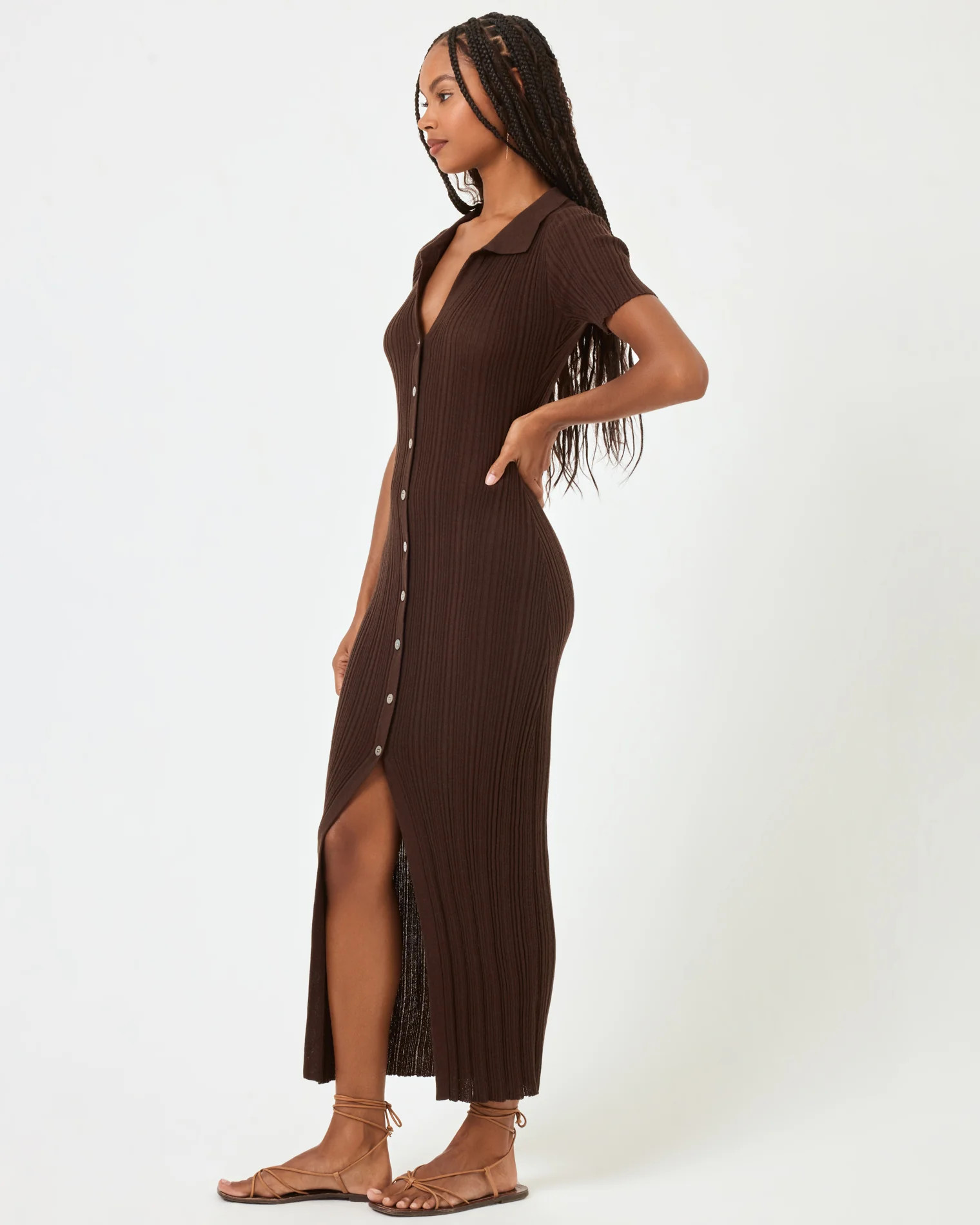 Undertow Dress - Espresso Bean | L*Space