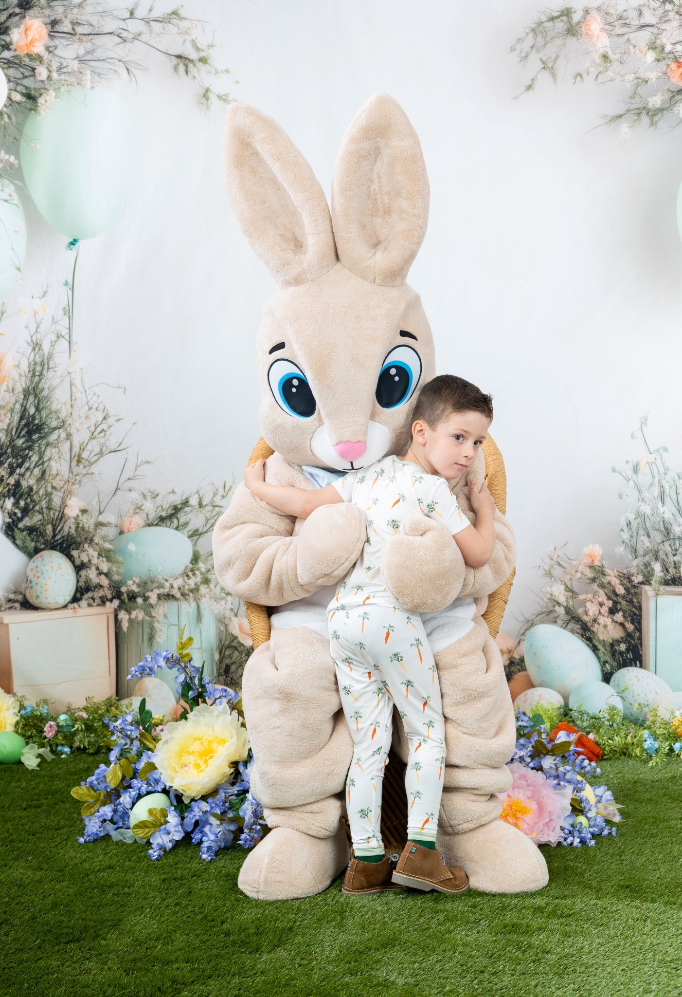Easter bunny pictures - and I’m in love! My son is wearing @Kyte Baby Short Sleeve with Pants Pajamas in Carrot. Easter outfit inspo.

#LTKSeasonal #LTKKids #LTKootd