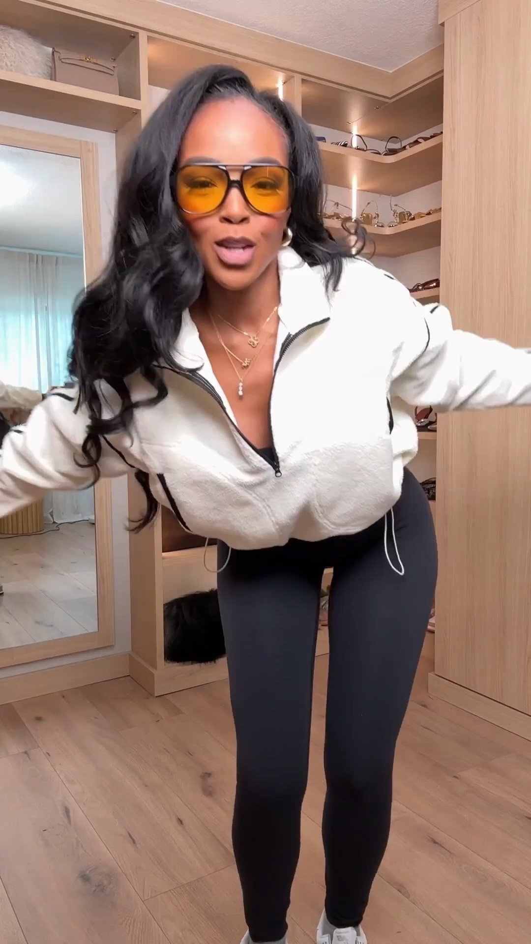 ✨ Elevated Everyday Athleisure — this Amazon look is the perfect mix of sporty, sleek, and polished. The fit is smoothing, flattering, and effortless for busy days when you still want to look put together. I added my YSL bag and a touch of Baccarat Rouge for that luxe everyday finish.

Perfect for school drop-offs, errands, weekend plans, or a casual day out.

📏 Sizing: Wearing size Small  
Kira’s measurements: 5’4” · 138 lbs · 34D · 27” waist · 40” hips

The leggings have a sculpting, high-rise fit and pair beautifully with the lightweight zip pullover. Love how this neutral, minimal combo works for both style and comfort. Tap to get details.

A clean, sporty silhouette with leggings, a zip-front jacket, comfy sneakers, and simple accessories makes this an easy Amazon go-to. Great for athleisure outfits, sporty casual looks, and minimalist everyday style.

Follow me on Instagram and YouTube @kirasfashionfinds

#LTKStyleTip 



#LTKootd #LTKgrwm