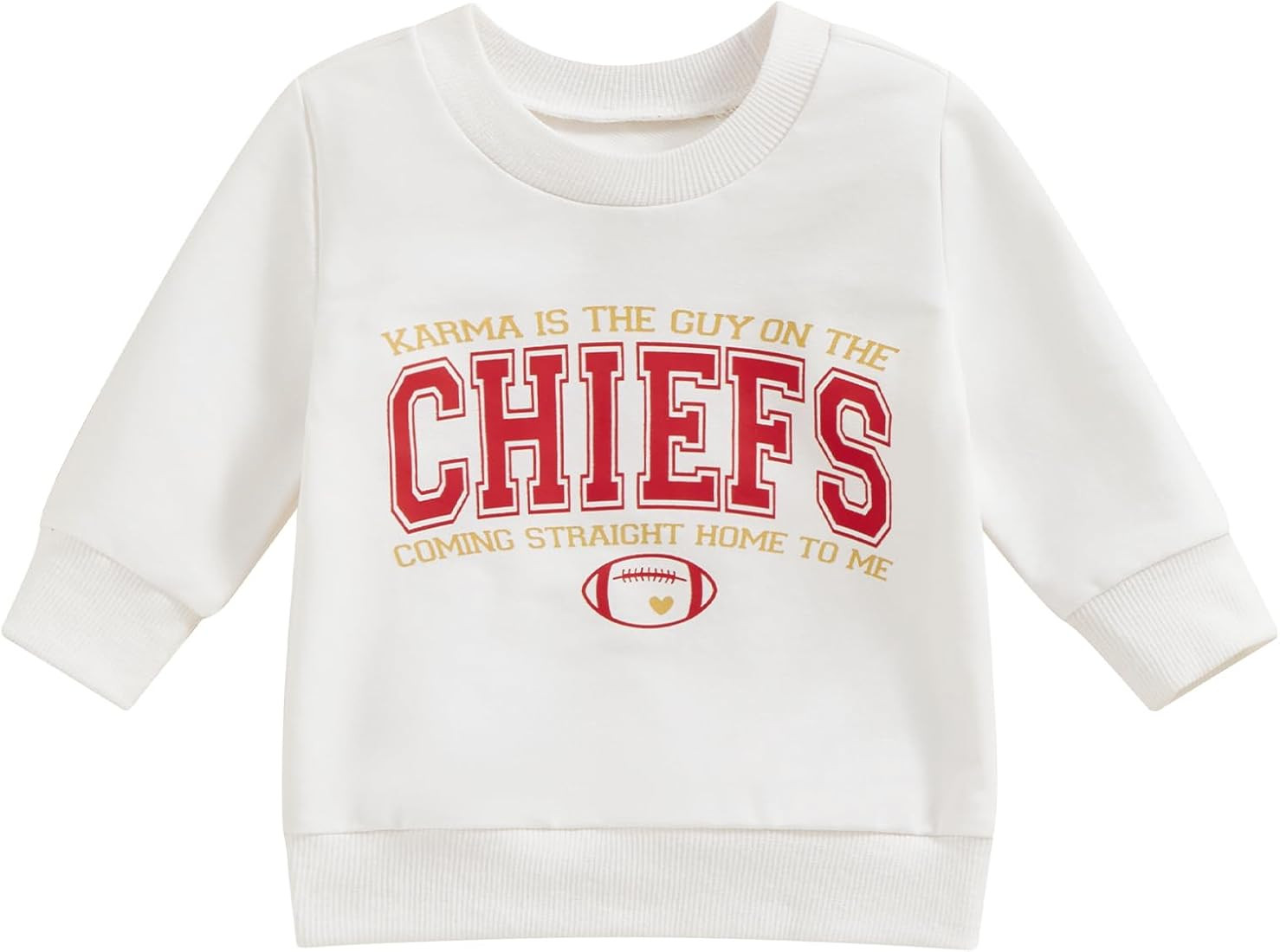 Toddler Baby Boy Girl Football Outfit American Football Crewneck Sweatshirt Shirt 2024 New Trend ... | Amazon (US)