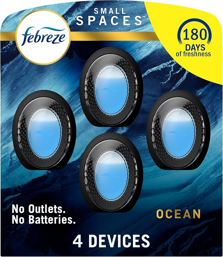 Febreze Small Spaces, Plug in Air Freshener Alternative for home, Odor Fighter Air Freshener, Oce... | Amazon (US)