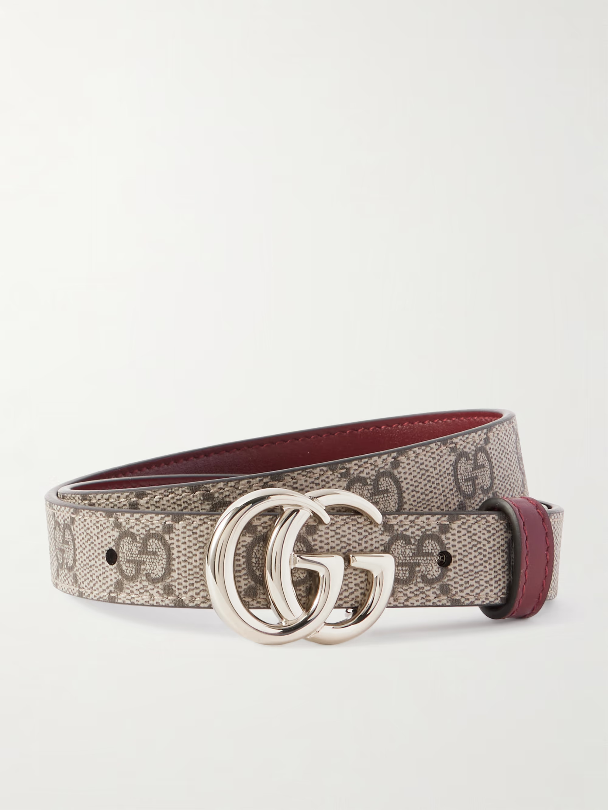 GG Marmont reversible leather belt | NET-A-PORTER (UK & EU)