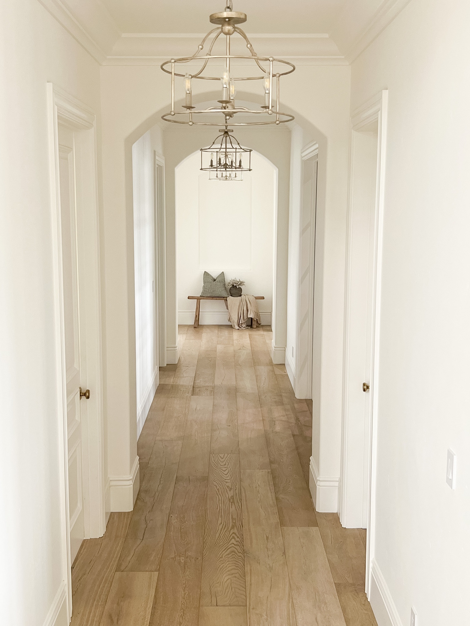 Hallway pendant lighting and decor!

#LTKhome