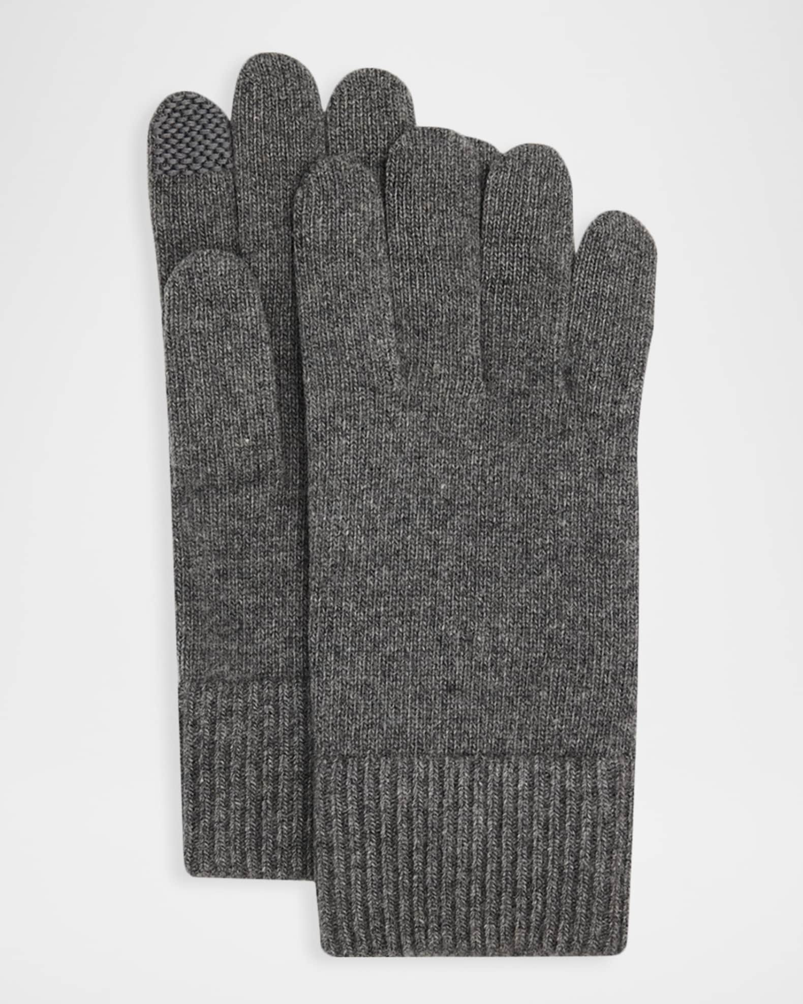Cashmere Touchscreen Gloves | Neiman Marcus