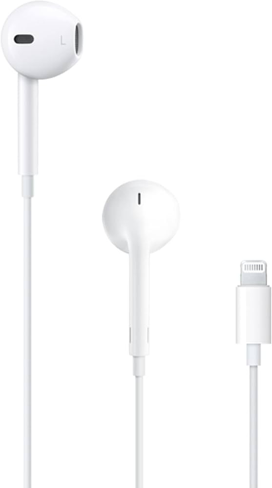 Apple EarPods with Lightning Connector - White | Amazon (UK)