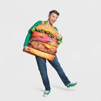 Kids' & Adult Hamburger Halloween Costume One Size - Hyde & EEK! Boutique™ | Target