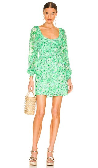 Color Me Lucky Dress in Basil | Revolve Clothing (Global)