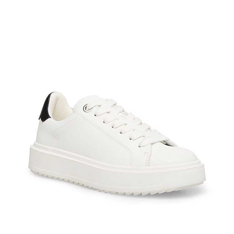Steve Madden Catcher Platform Sneaker - Women's - White - Size 10 - Platform | DSW