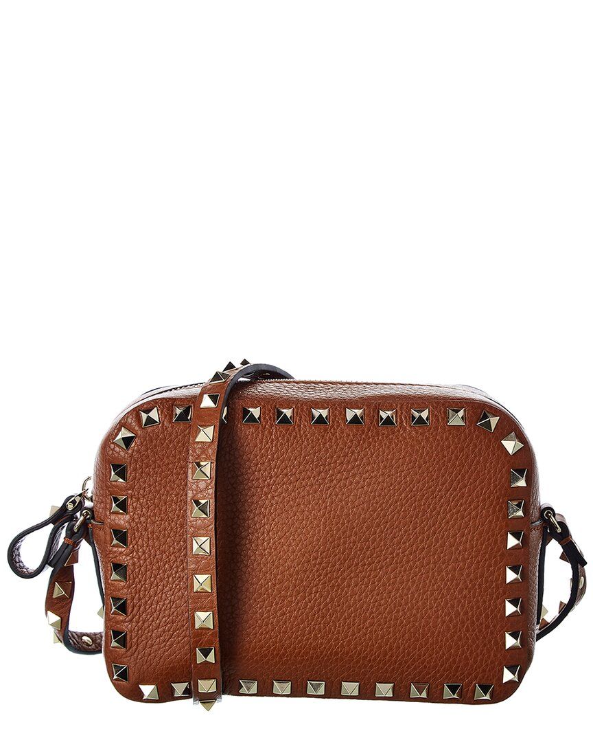 Valentino Rockstud Leather Camera Bag | Gilt