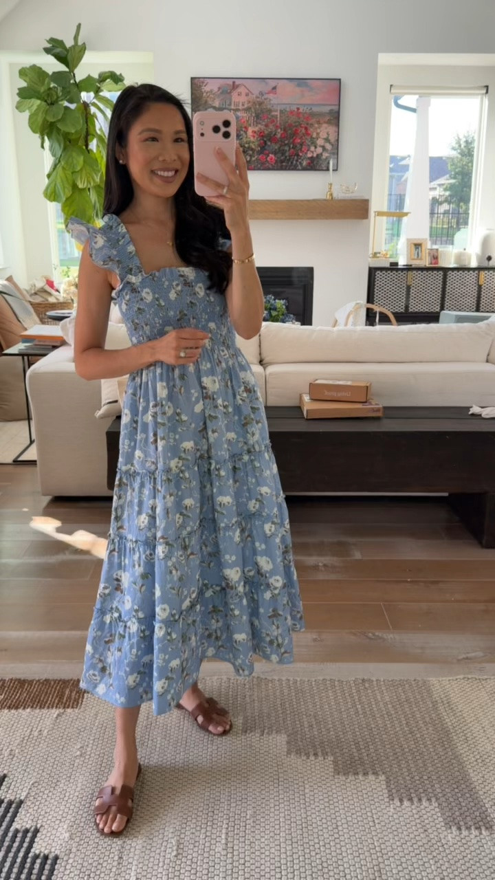 Absolutely love this dress that is also maternity friendly! So flattering on and perfect for summertime or early fall as well as spring. Hundred percent cotton which I appreciate and has pockets. ￼

#LTKootd #LTKSeasonal