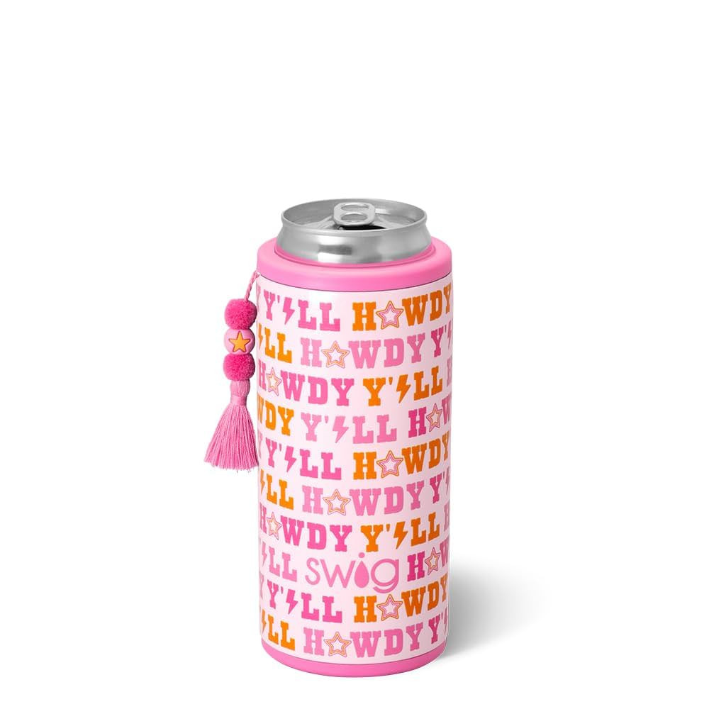 Swig Life Skinny Can Cooler, 12oz Insulated Slim Can Holder, Stainless Steel Cooler, Covers for T... | Amazon (US)