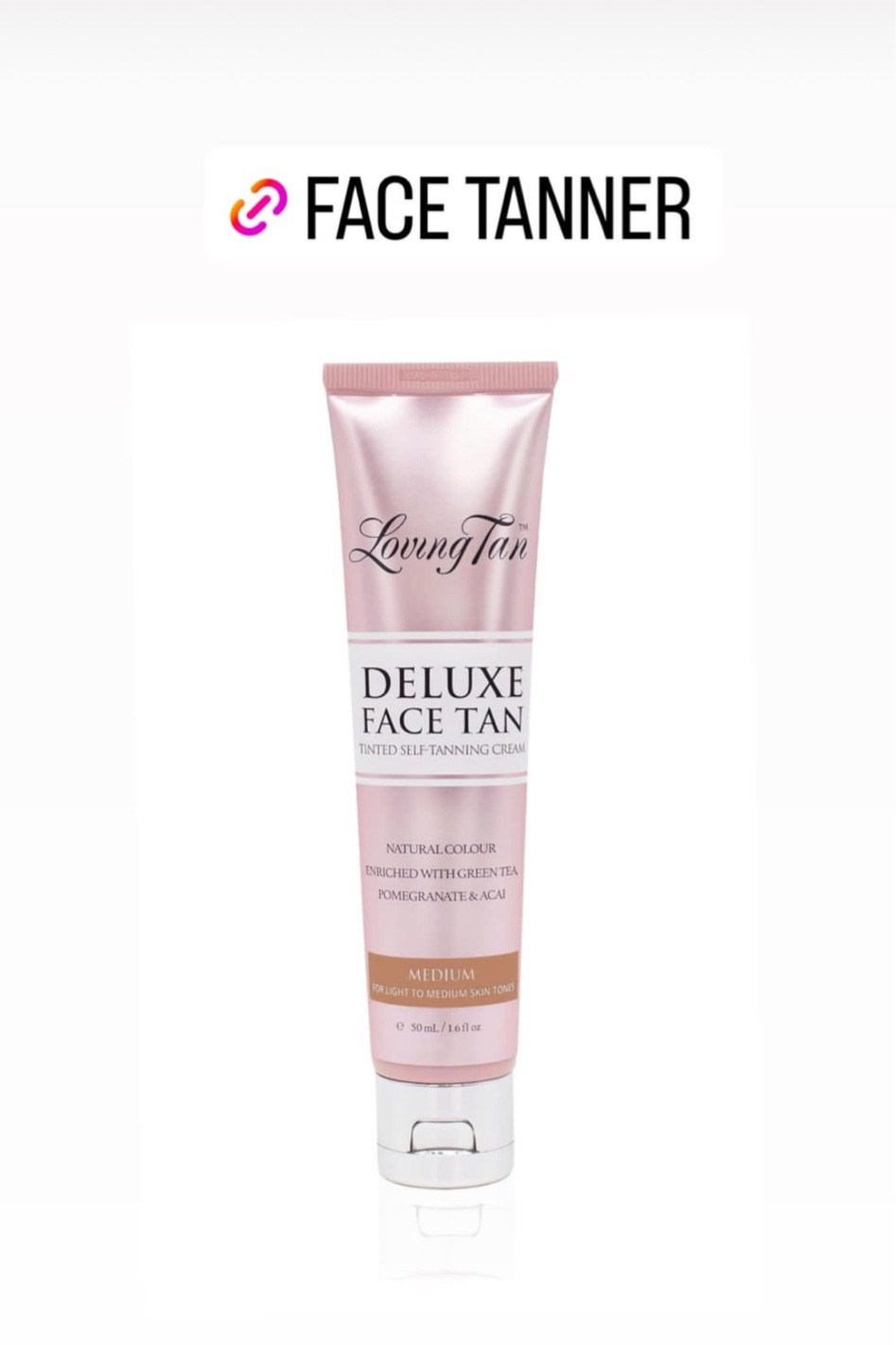 Face self tanner